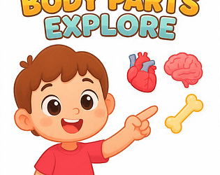 body parts explore game screenshot