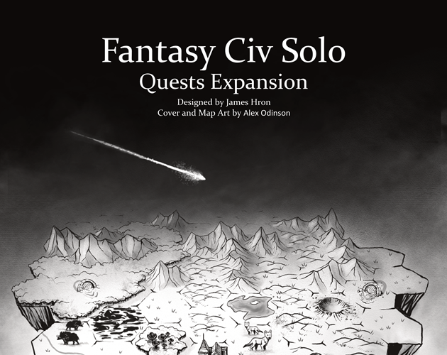 Cover image for Fantasy Civ Solo: Quests Expansion