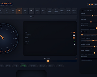 Engine Sound lab [Free] [Other]