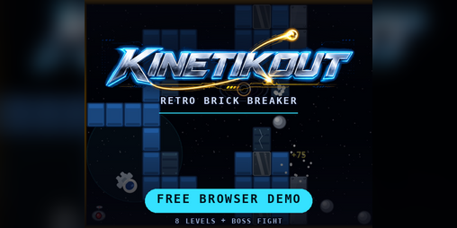 Cover image for Kinetikout: Brick Breaker