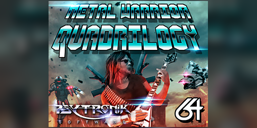 Cover image for Metal Warrior Quadrilogy [C64]