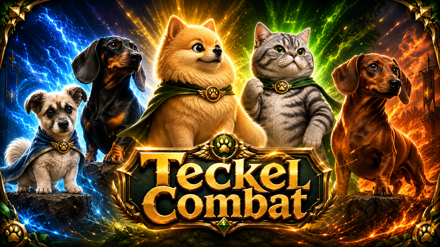 Cover image for Teckel Combat