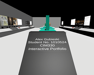 Interactive Portfolio Student No. 1010524 game screenshot