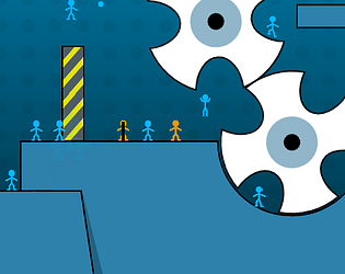 Massive Multiplayer Platformer game screenshot