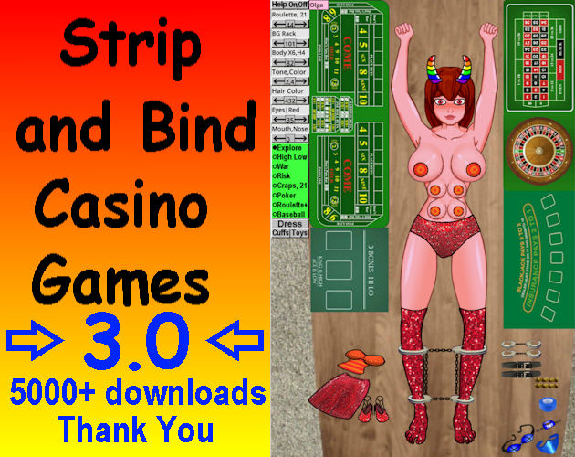Cover image for Strip And Bind Casino Games 3