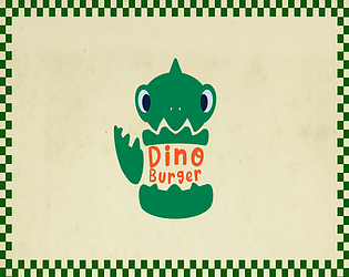 Dino Burger game screenshot