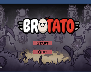 Brotato-clone game screenshot