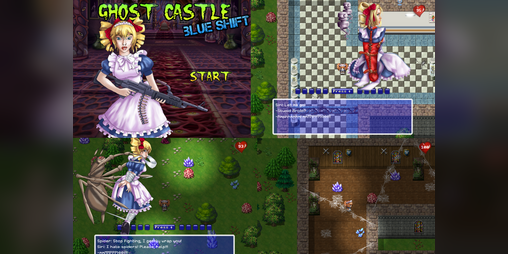 Cover image for Ghost Castle BLUE SHIFT (full game)