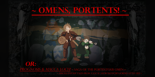 Cover image for Omens, Portents!