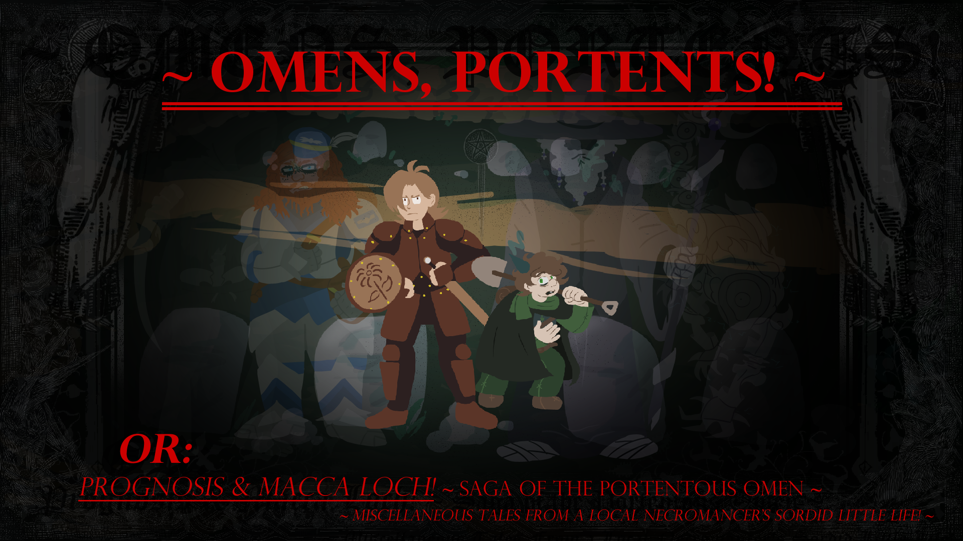 Cover image for Omens, Portents!