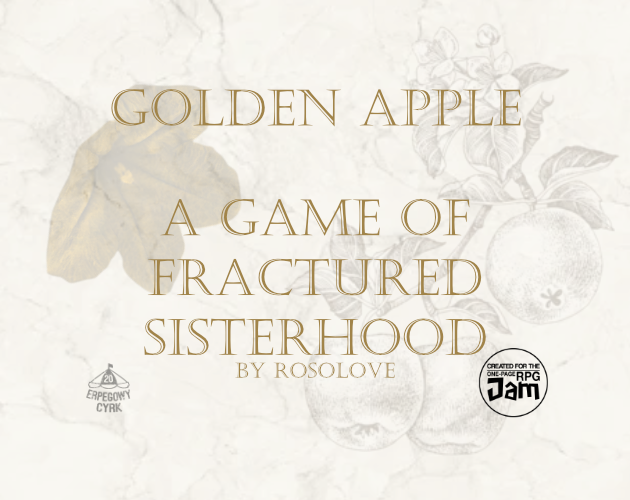Cover image for Golden Apple - A Game Of Fractured Sisterhood