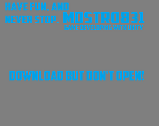 Download, but don't open!
