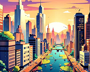 Vanillahero City - City Building Simulator Game game screenshot