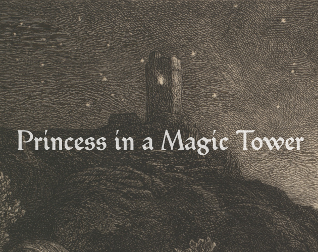 Cover image for Princess in a Magic Tower