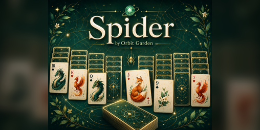 Cover image for Orbit Garden Spider Solitaire