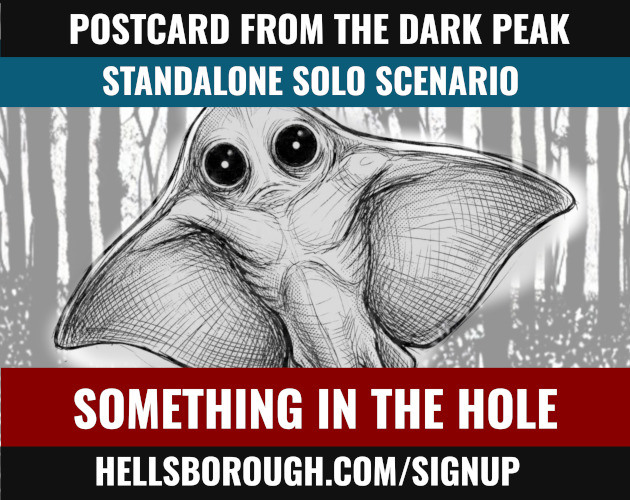 Postcard Adventure: Something in the Hole (Dark Peak Solo RPG)
