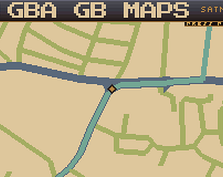 GBA GB Maps (Game Boy Color Game)