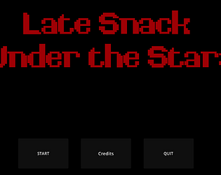 Late Snack Under the Stars [Free] [Interactive Fiction] [Windows]