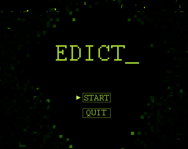 Cover image for edict_