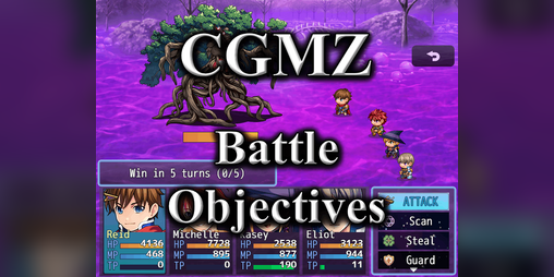 Cover image for [CGMZ] Battle Objectives for RPG Maker MZ