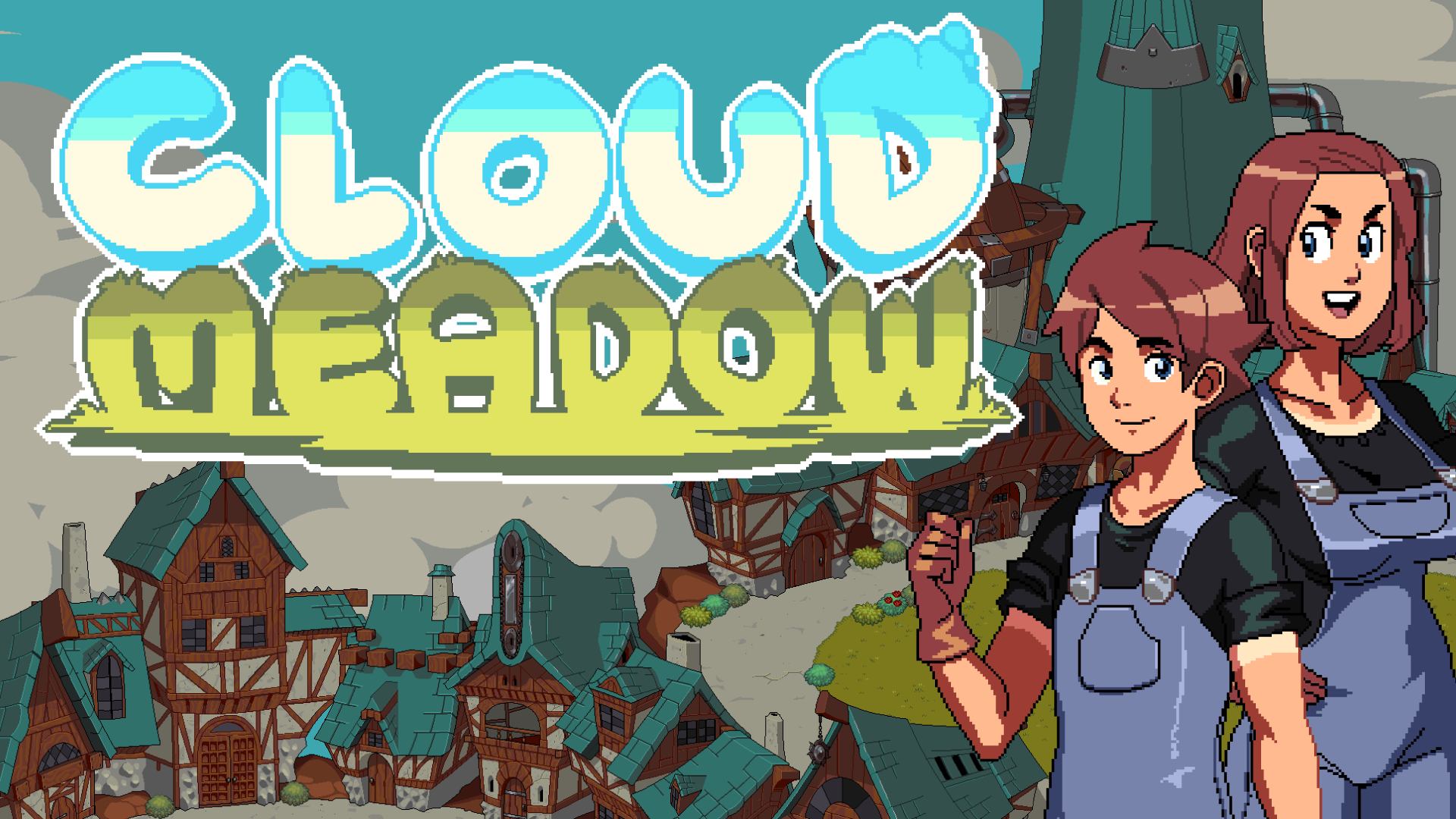 Cloudy meadow game