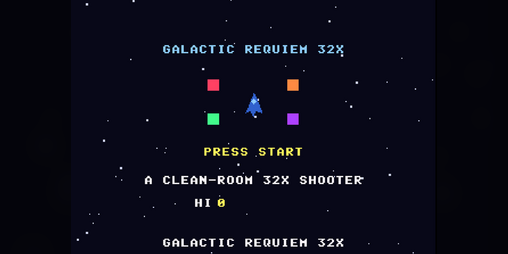 Cover image for GALACTIC REQUIEM 32X