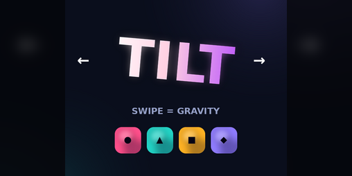 Cover image for TILT — Gravity Puzzle