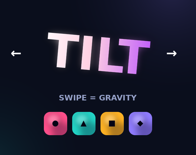 Cover image for TILT — Gravity Puzzle
