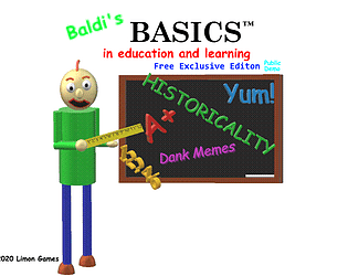 Baldi's Basics - Free Exclusive Edition Public Demo
