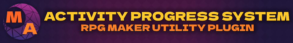 Activity Progress System - RPG Maker MV/MZ Plugin