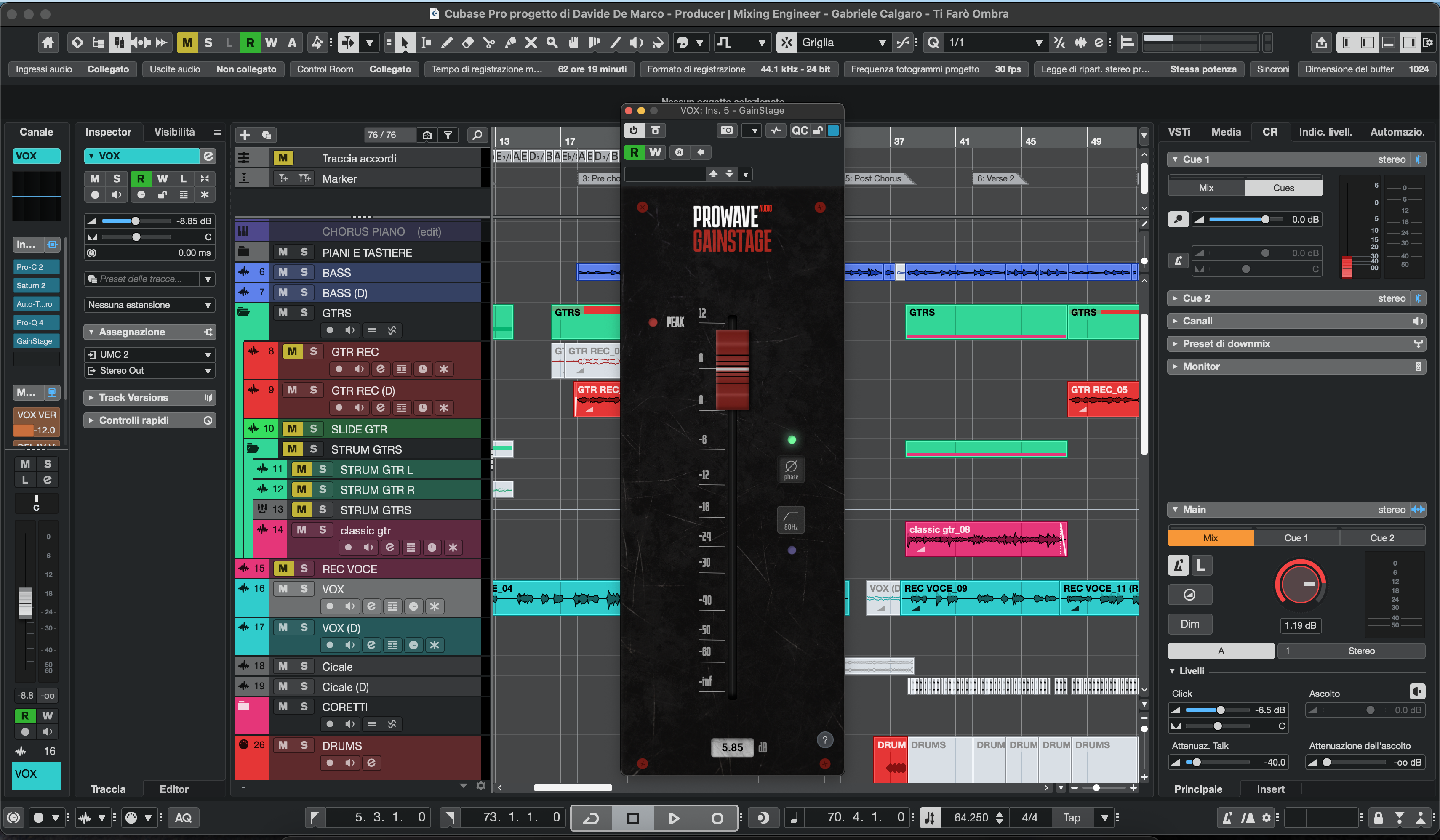 GainStage - Volume Plugin by ProWaveAudio