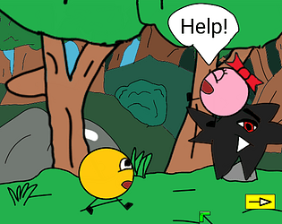 Gratis en itch.io: The Orange Story de fishyweeb