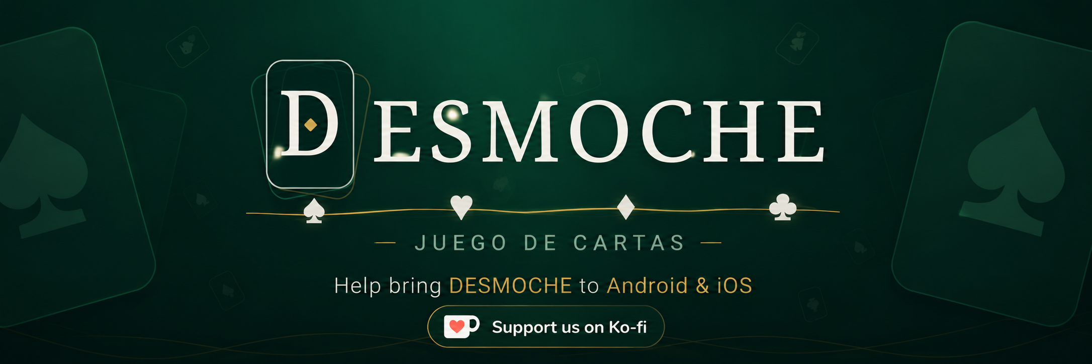 Building a digital version of a traditional Nicaraguan card game — DESMOCHE logo