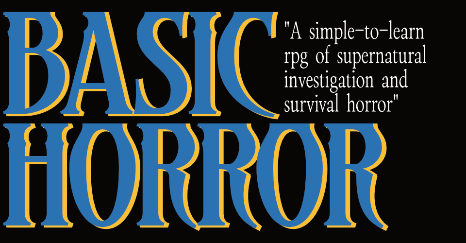 Basic Horror RPG