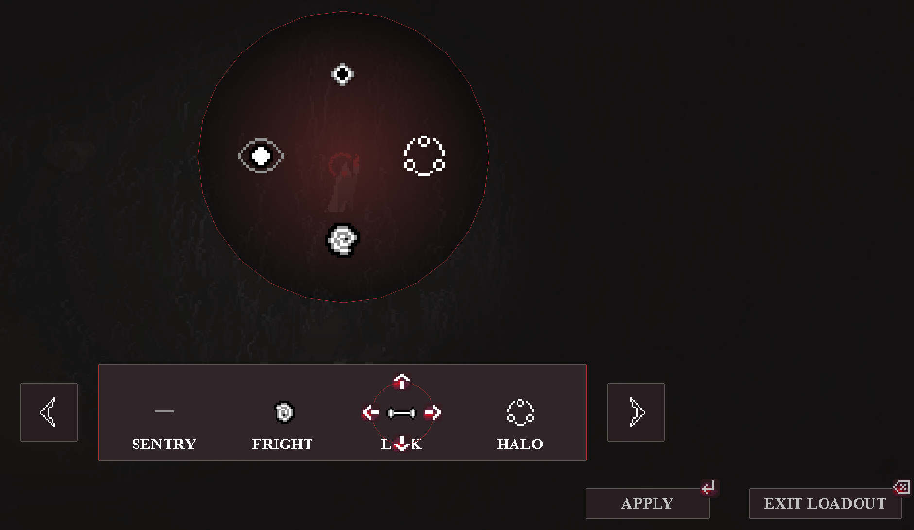 loadout menu (placeholder)