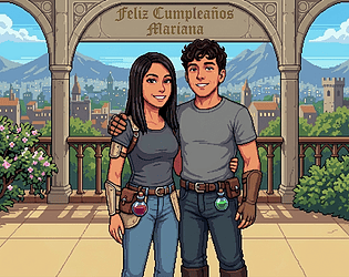 Feliz Cumpleaños Mariana game screenshot