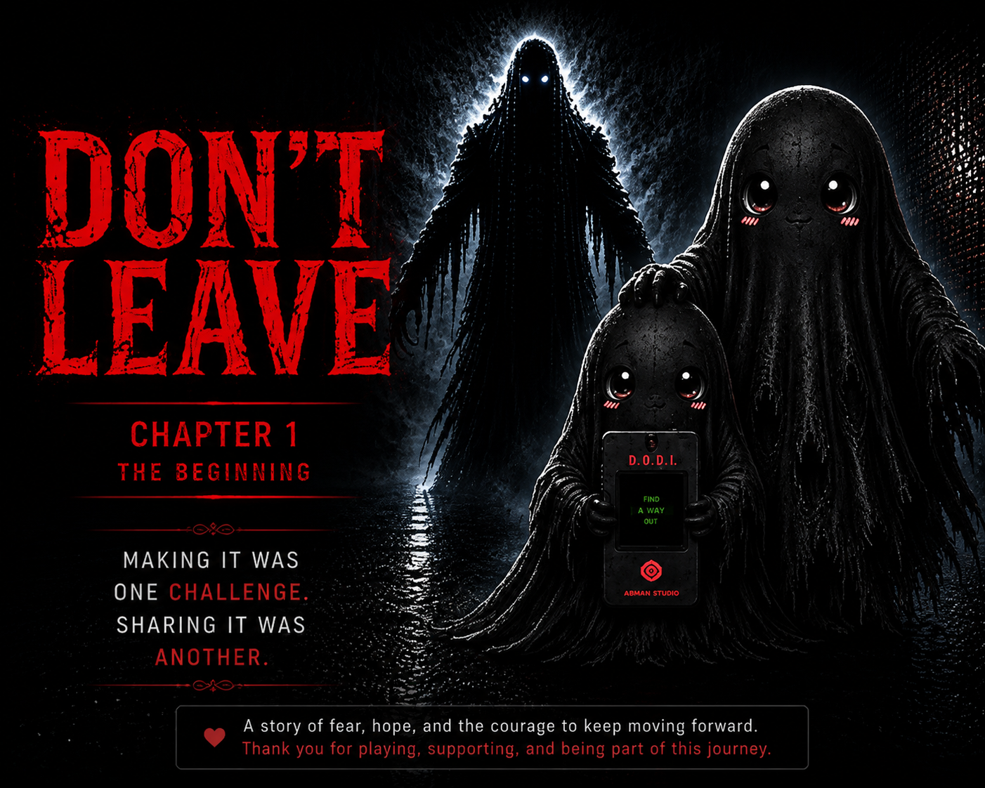 DON'T LEAVE — Chapter 1