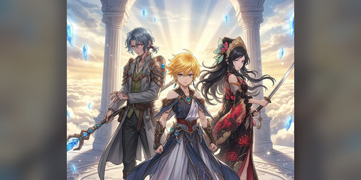Cover image for Chronos Chronicle: Heirs of the Dawn [EN & JP]