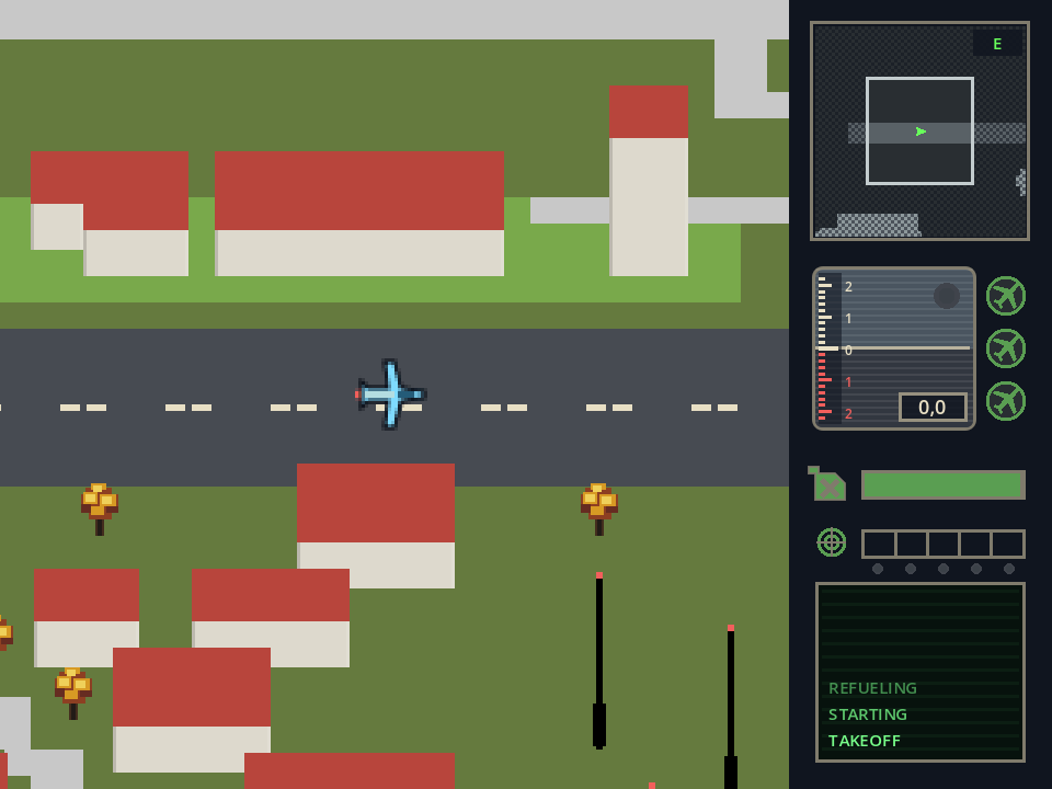 Ground Skimmer – Retro arcade flying game, playable in browser