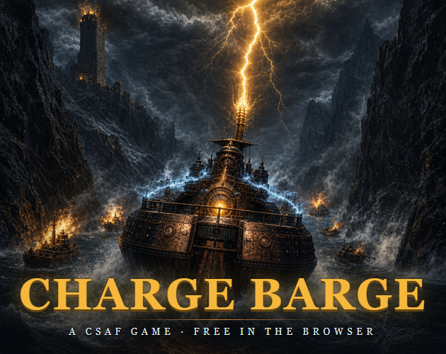 CHARGE BARGE – AI製ゲームのスクリーンショット