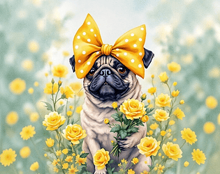 Pug Bloom Puzzle [Free] [Puzzle]