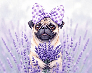 Pug Bloom Spot the Difference [Free] [Puzzle]