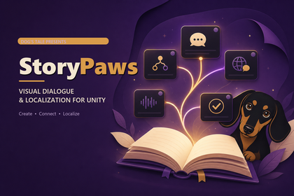 StoryPaws – Visual Dialogue & Localization for Unity