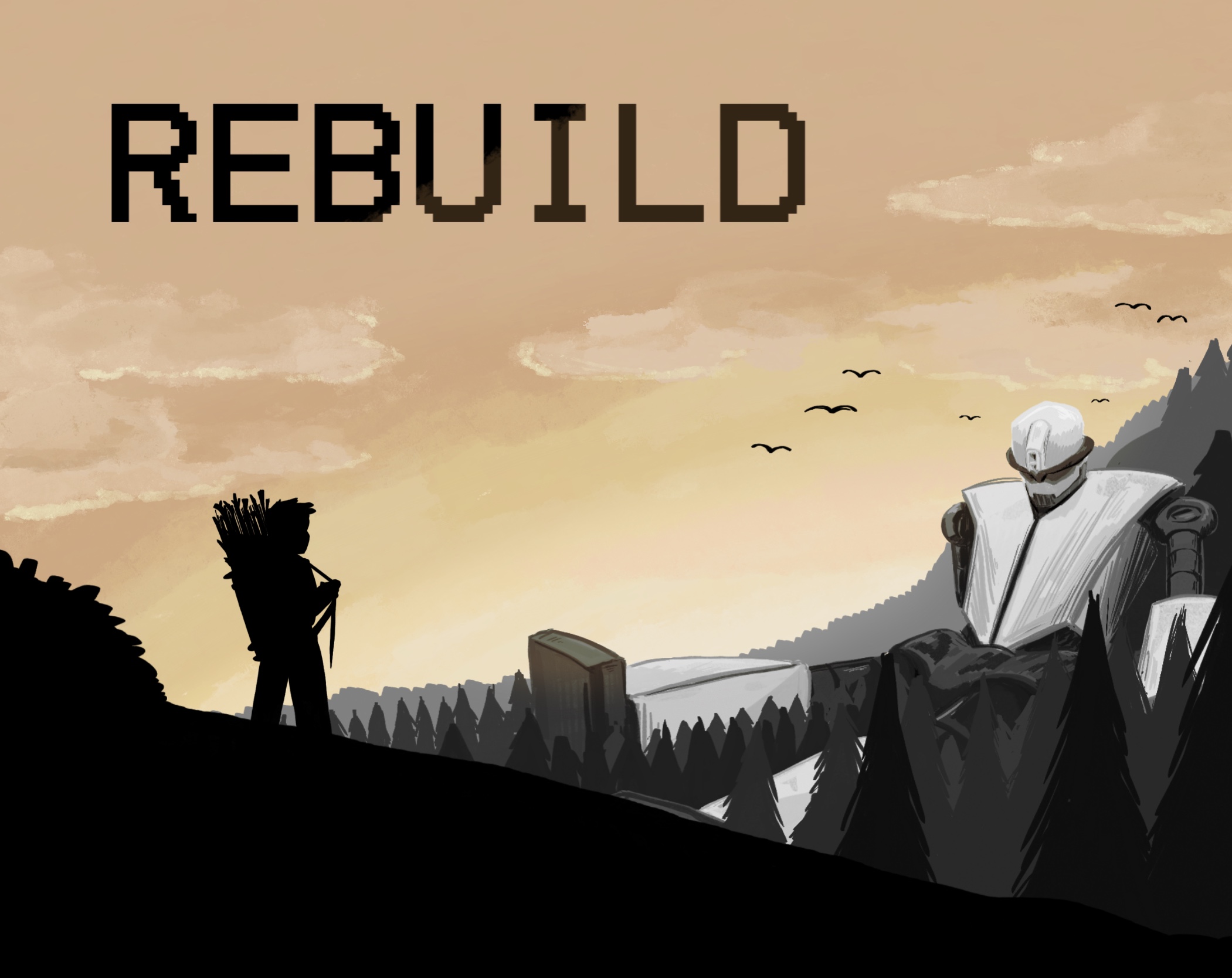 Cover image for REBUILD: A One Page Solo RPG