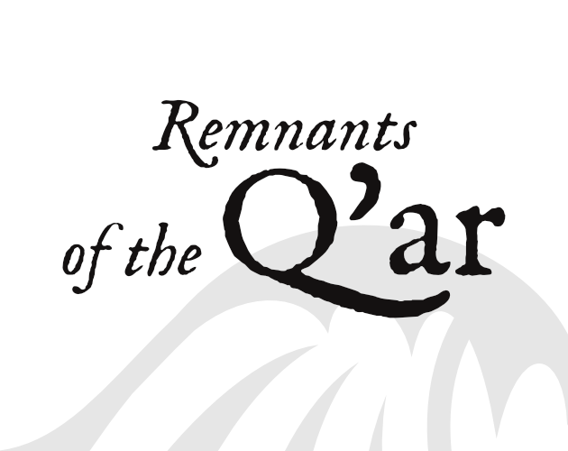 Cover image for Remnants of the Q'ar