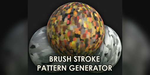 Cover image for Brush Stroke Pattern - Texture Generator
