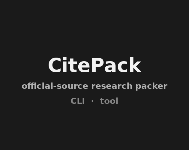 CitePack cover