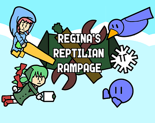 Regina's Reptilian Rampage [Free] [Platformer] [Windows]