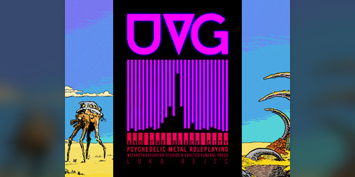 Cover image for UVG 1E: Ultraviolet Grasslands and the Black City