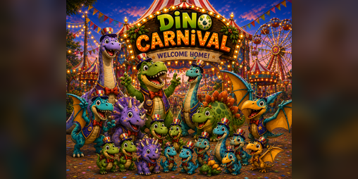 Cover image for Dino-Carnival
